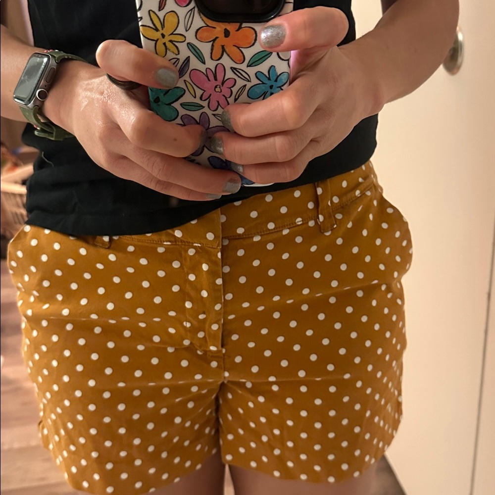 Old Navy Mustard Yellow Shorts